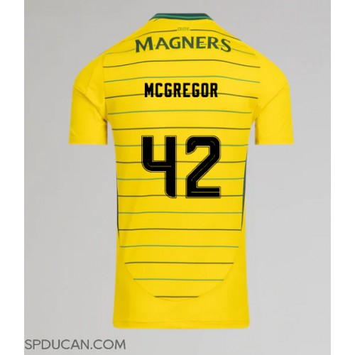 Muški Nogometni Dres Celtic Callum McGregor #42 Gostujuci 2024-25 Kratak Rukav